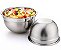 Recipiente Bowl Inox Grande Profissional Uso Culinário 26 cm - Imagem 4