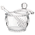 Meleira em Cristal com Colher e Bolinhas Pearl - Imagem 2