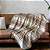 Manta Decorativa p/ Sofá e Cama 1,40x1,70 - 100% Algodão Cru - Imagem 3