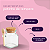 Kit 6 Potes de Vidro com Tampa Cortiça e Colher Madeira 90ml - Imagem 2