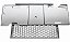 Churrasqueira Inox Portátil Carvão Grelha Dobrável Lazer Camping Pesca - Imagem 4