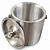 Balde Gelo Térmico Aço Inox com Pegador e Tampa - Imagem 2
