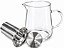 Jarra Chaleira Cafeteira Vidro Borossilicato 4 Copos Filtro inox 950ml - Imagem 2