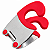 Suporte Apoiador Talher Colher Clip Borda de Panelas Aço Inox Silicone - Imagem 1