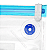 Kit 12 Sacos à Vácuo para Alimentos + Bomba Manual de Sucção - Imagem 3