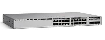 Switch Cisco C9200L-24P-4X-E-BR 24 Portas GbE PoE+ 370W 4x SFP+ 10G Network Essentials - Imagem 1