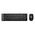 Kit Teclado e Mouse Logitech MK220 Preto Sem fio 920-004431-C - Imagem 1