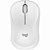 Mouse Sem Fio Bt Logitech M240 Silent Branco - Imagem 1