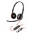 Headset Poly Blackwire 3220 Stereo Usb-C Adap.Usb-A - Imagem 1