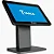 Tanca Monitor LCD 10.1" VGA 16:9 1024X600 Pedestal Bivolt - Imagem 1