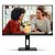 Monitor AOC 23,8" FHD IPS 100Hz 4ms Pivot Ajuste de Altura - 24e3uf - Imagem 1