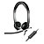 Headset Logitech H650e Estéreo com Conexão USB para Videoconferência - 981-000518 - Imagem 1