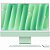 Imac 24 Verde 8CPU 8GPU 16GB 1TB M4 Chip - z1e40006v - Imagem 1
