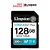 Cartao de Memoria Kingston Sd 128GB Canvas Go Plus Classe 10 Leitura 200MB/S - sdg4-128gb - Imagem 1