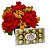Mix de Flores C/ Chocolate Ferrero Rocher - Imagem 1