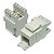 Keystone RJ45 Caixa Embutir Mesa Espelho Painel Movel Categoria 6 Branco - Imagem 1