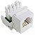 Keystone RJ11 Caixa Embutir Mesa Espelho Painel Movel Branco - Imagem 1
