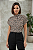 Blusa de Gola Alta Estampa Animal Print - Imagem 1