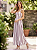 Vestido Longo Listrado - Imagem 1