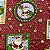 Capa para sousplat - Papai Noel Presente Vemelho - Imagem 3