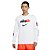 Camiseta Nike Just do It Manga Longa Branca - Imagem 1