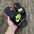 Chinelo Nike Victori Preto com Verde - Imagem 2