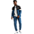 Conjunto Puma Power Moletom Azul com Preto - Imagem 1