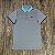 Polo Nike Dri-Fit Cinza/Azul - Imagem 1