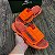 Chinelo Lacoste AceSlide Laranja - Imagem 1