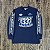 Camiseta Lacoste 33 Manga Longa Azul Marinho - Imagem 1