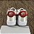 Tênis Nike Air Force 1 Satin White/Red - Imagem 2
