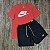 Conjunto Nike Sportswear Vermelho com Preto - Imagem 1