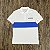 Polo Lacoste Regular Fit PH4605 Branca/Azul - Imagem 1