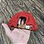 Boné Lacoste Big Croc Vermelho - Imagem 3