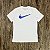 Camiseta Nike Dri-Fit Swoosh Branca/Azul - Imagem 1