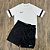 Conjunto Nike Dri-Fit Academy Branco/Preto - Imagem 1