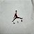 Camiseta Nike Air Jordan Branca/Vermelho - Imagem 3