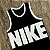 Regata Nike Basketball Preto/Branco - Imagem 2