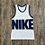 Regata Nike Basketball Branco/Azul - Imagem 1