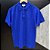Polo Lacoste Classic Fit Azul Royal Croco 3D - Imagem 1