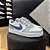 Tenis Nike Borough Low Cinza/Branco/Azul - Imagem 1