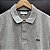 Polo Lacoste Regular Fit DH0783 Cinza - Imagem 3