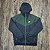 Jaqueta Nike Sportswear Windrunner Preto com Verde - Imagem 1