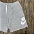 Short Nike Sportswear Icons Moletom Cinza - Imagem 2