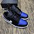 Tênis Nike Air Jordan 1 Low Black Royal Toe - Imagem 3