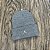 Gorro Nike Air Jordan Metal Logo Cinza - Imagem 1