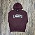 Conjunto Lacoste Moletom Letreiro SH2284 Vinho - Imagem 2