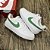 Tênis Nike Court Borough Low Branco com Verde - Imagem 1