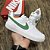 Tênis Nike Court Borough Low Branco com Verde - Imagem 2