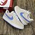 Tênis Nike Court Borough Low Bege com Azul - Imagem 1
